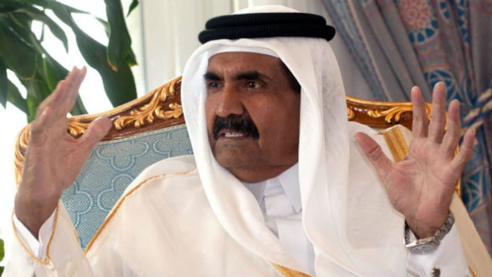 Hamad bin Chalifa al-Thani: Über die genauen Gründe für seinen Rücktritt kan man nur spekulieren.