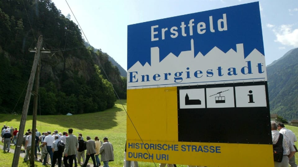 Seit 12 Jahren trägt Erstfeld das Label «Energiestadt».