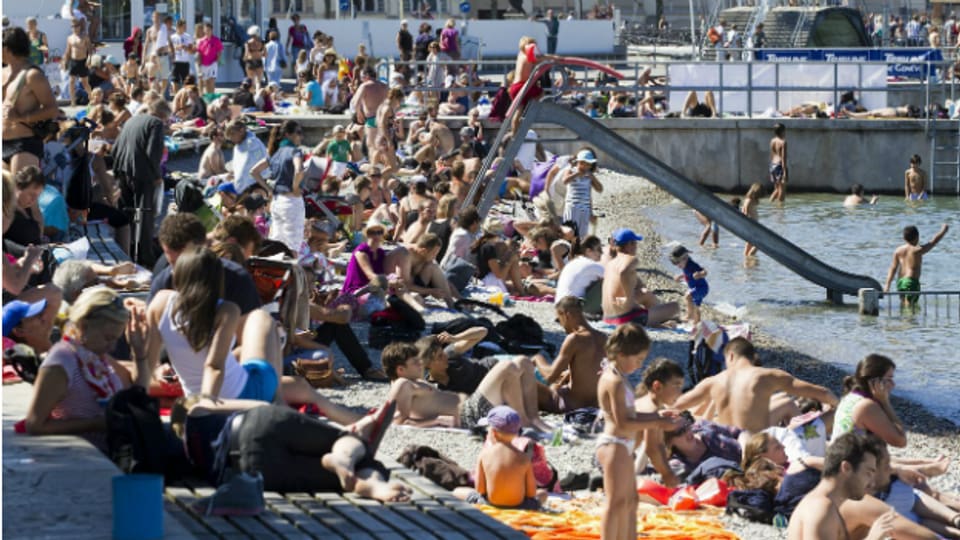 Die Stadt Genf wartet weiterhin auf ein grosses Strandbad im Zentrum