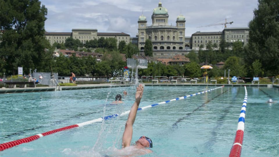 Marzili-Bad in Bern: Vor allem in Städten mangelt es an Sportanlagen.