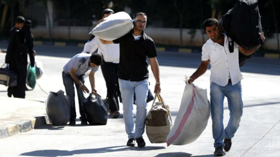 Syrische Flüchtlinge: Die Schweiz will 500 von ihnen aufnehmen.