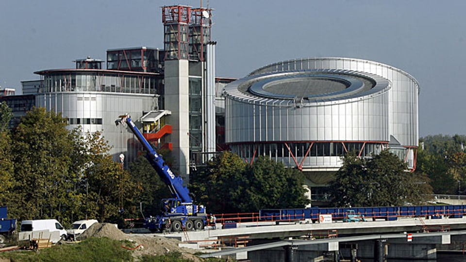 Der Europäische Gerichtshof in Strassburg.