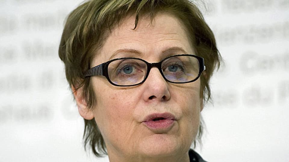 ERK-Präsidentin Martine Brunschwig-Graf.