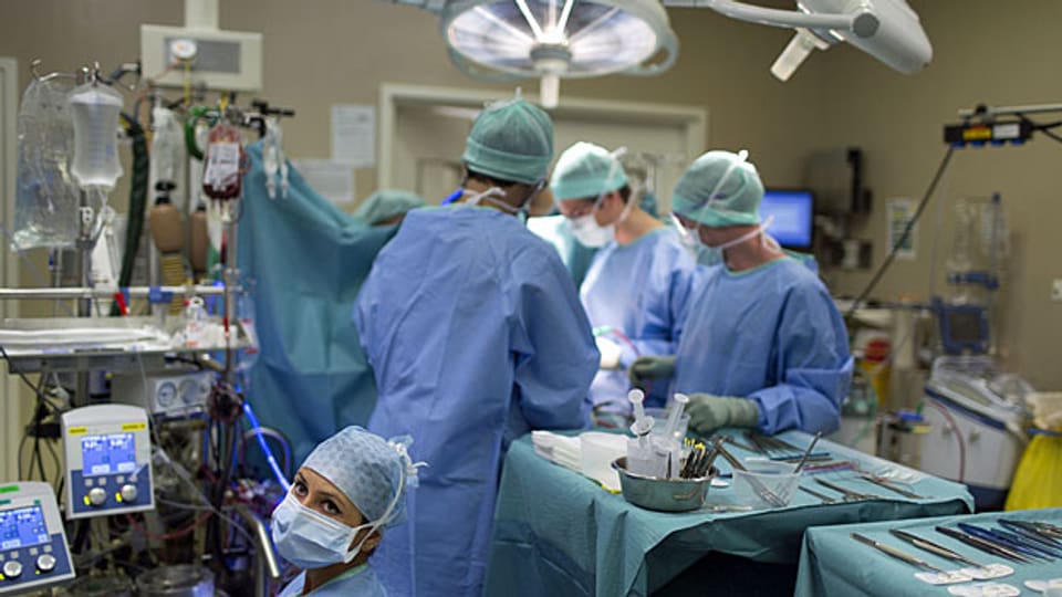 Herzoperation am Universitätsspital in Lausanne.