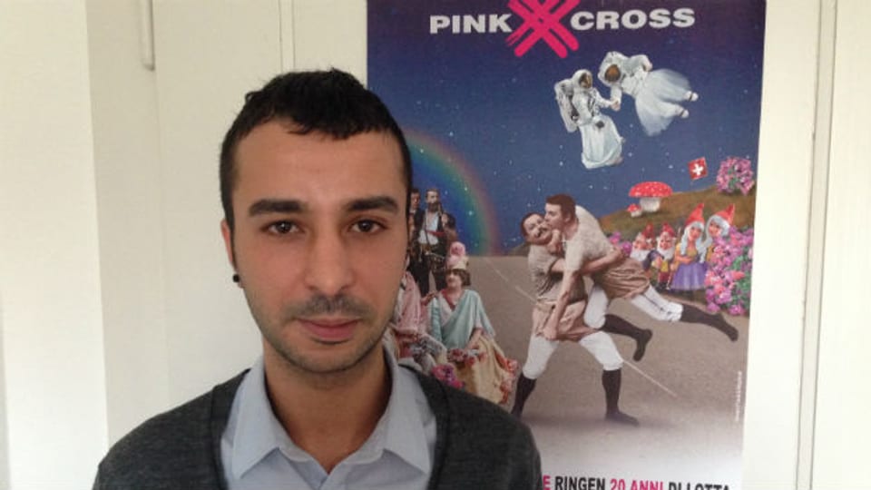 Mehdi Künzle von Pink Cross.