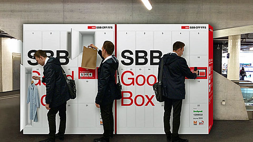 Nach einer Pilotphase in verschiedenen Schweizer Städten wird die «Good Box» der SBB nun definitiv eingeführt.