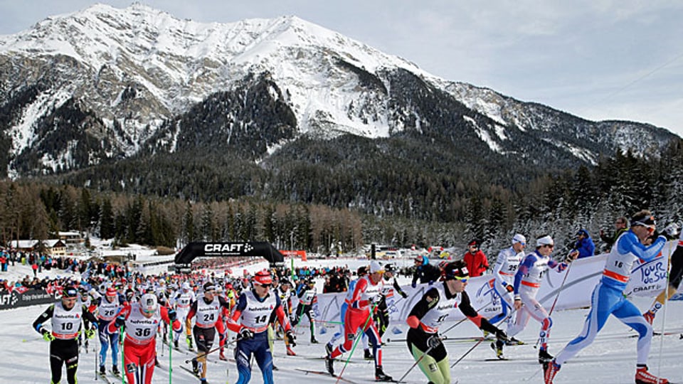 Insgesamt neun Wintersportorte buhlen um das neue Schneesportzentrum. Lenzerheide (Bild) scheint zu den Favoriten zu gehören.