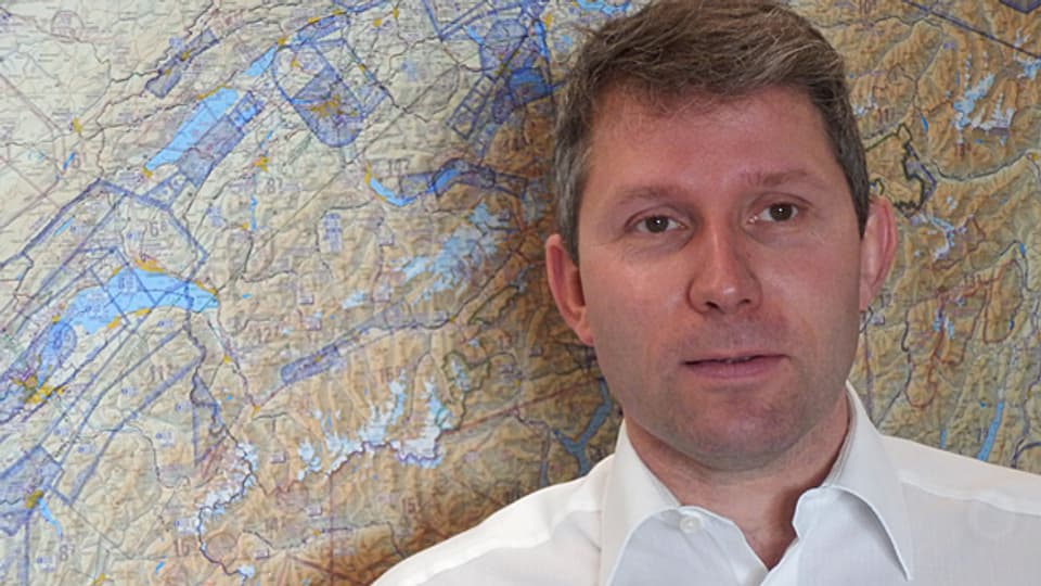 Daniel Knecht, Linien-Pilot und Leiter SUST-Geschäftsstelle.