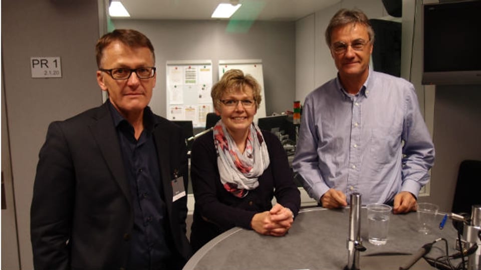 Thomas Meier, Christine Bühler, Peter Bertschi (v.l.n.r.).