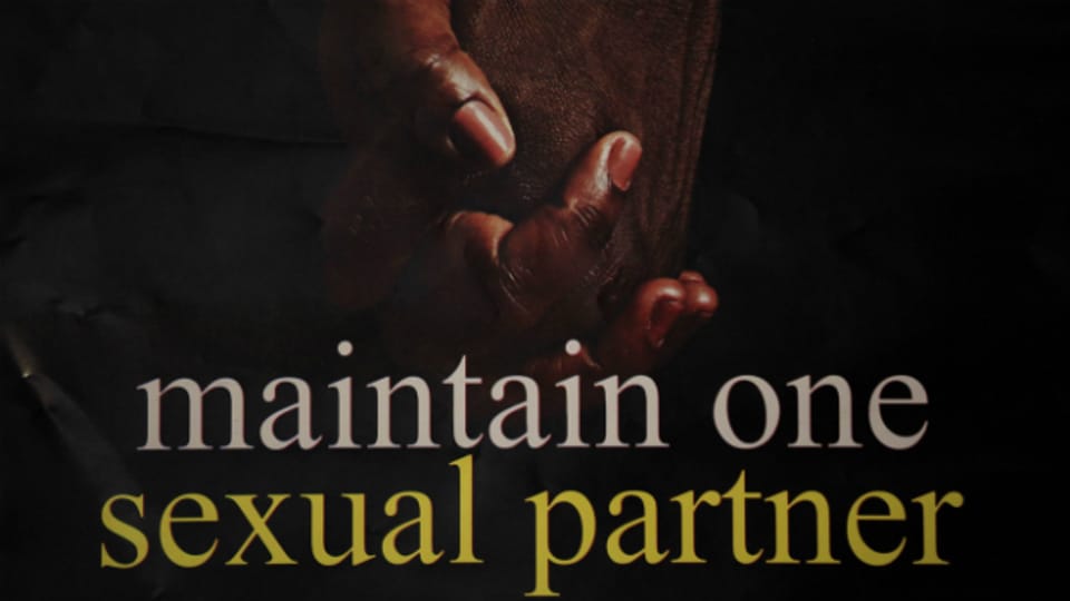 Poster das zur richtigen Partnerwahl mahnt: Homophobe Gesetzgebung in Nigeria.