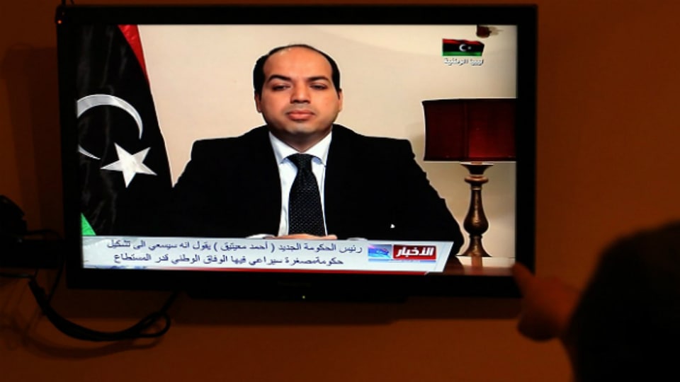 Die Wahl des neu gewählten libyschen Präsidenten Ahmed Maiteg ist umstritten.