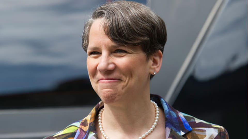 Die neue US-Botschafterin in der Schweiz, Suzi LeVine,  am 2. Juni 2014 in Bern.