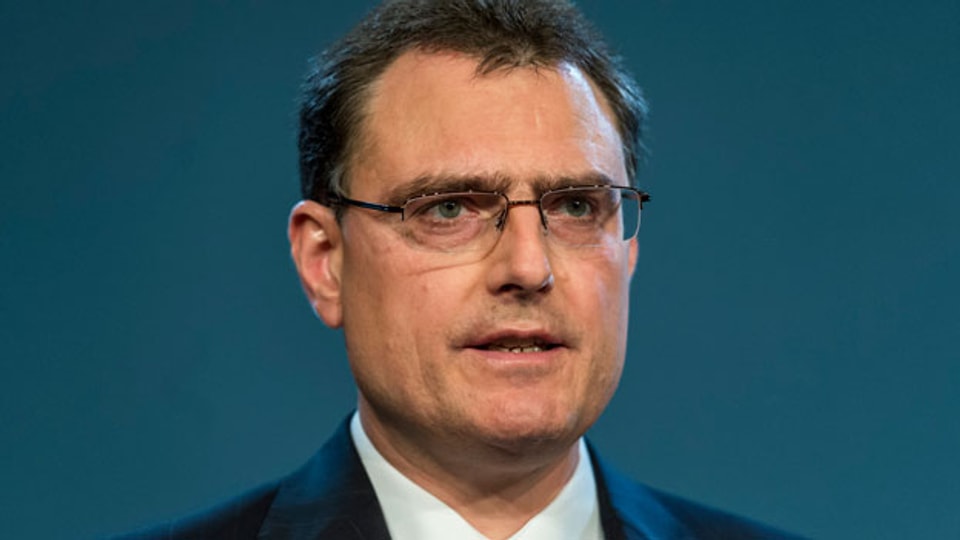 Thomas Jordan, Präsident des Direktoriums der Schweizerischen Nationalbank, am 19. Juni 2014 in Bern.