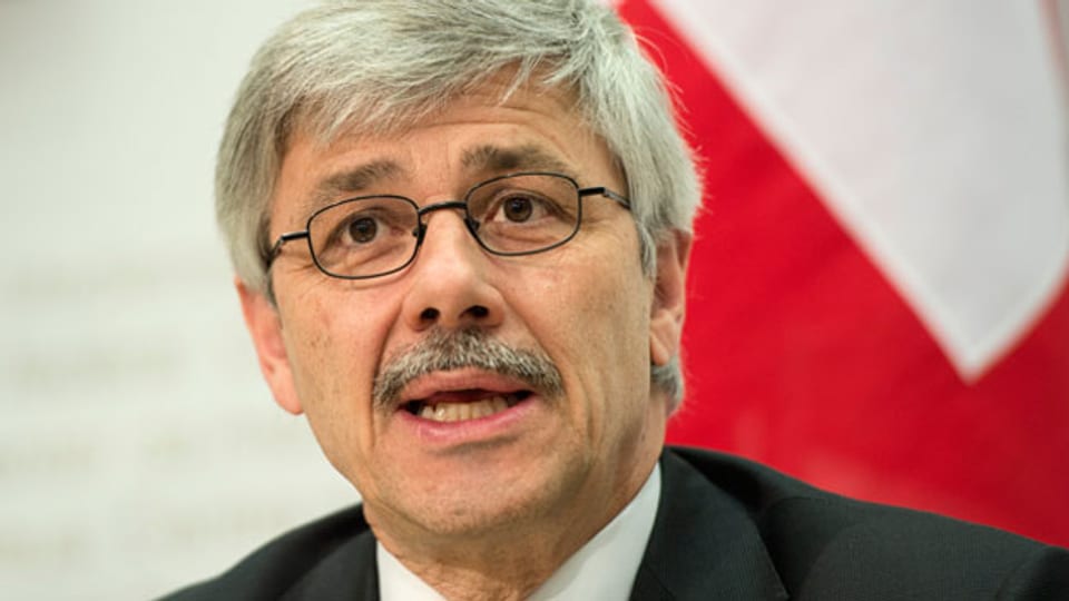 Carlo Conti, Basler Regierungsrat und Präsident der kantonalen Gesundheitsdirektoren.
