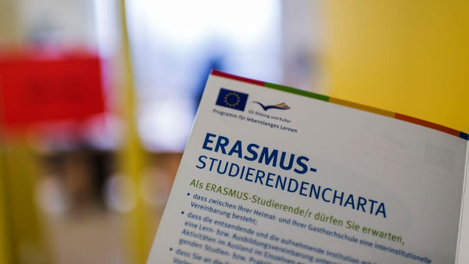 Die Schweiz versucht weiterhin mit der EU ins Gespräch zu kommen,  um beim Erasmus-Programm voll mitzumachen. Die Aussichten sind aber ungewiss.