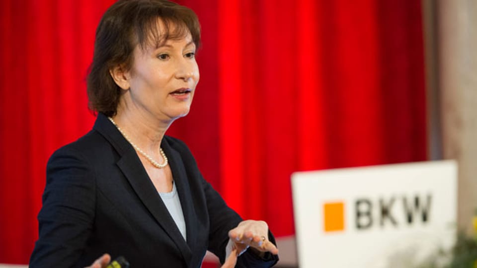 Suzanne Thoma. CEO der Bernischen Kraftwerke.