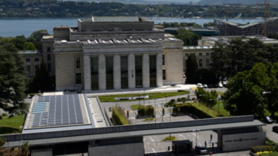 Der Zustand vieler Gebäude internationaler Organisationen in Genf sei haarsträubend. Bild: Palais des Nations in Genf.