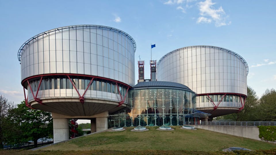 Der europäische Gerichtshof in Strassburg.