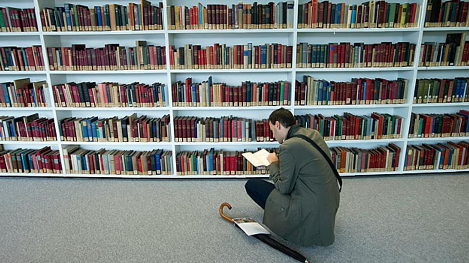 Die Bibliotheks-Glückformel laut dem Basler Bibliotheksdirektor Klaus Egli: Mehr Zeit. Mehr Technik. Mehr Raum.
