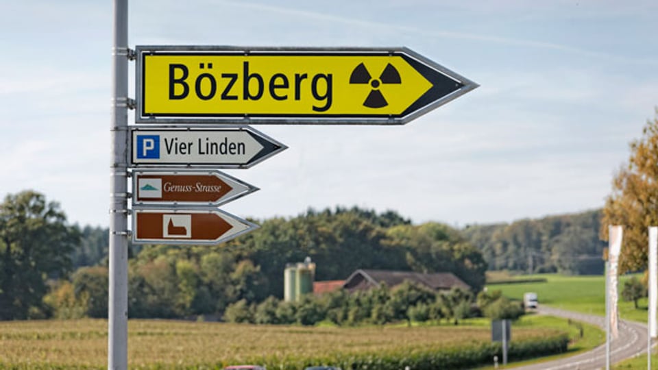 Das Gebiet rund um den Bözberg gilt als möglicher Standort für ein Endlager für hoch- als auch für schwach- und mittelradioaktive Abfälle.