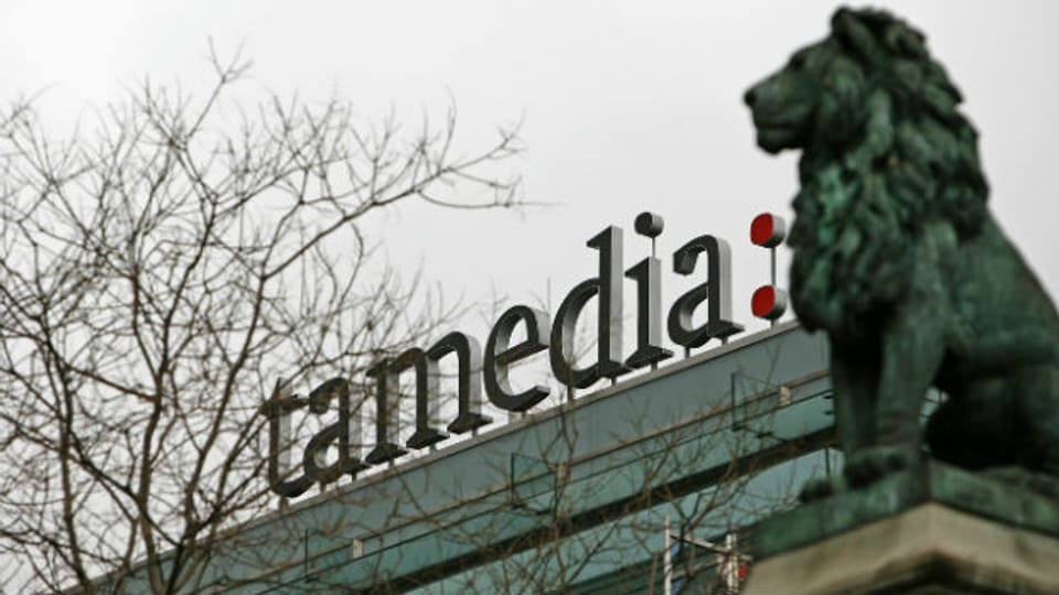 Firmen werden aufgekauft - bei der journalistischen Leistung wird gespart: Die Tamedia in Zürich.