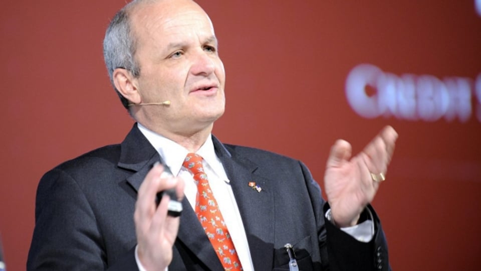 Martin Naville, Geschäftsführer der Schweizerisch-Amerikanischen Handelskammer am Aussenwirtschaftsforum 2009