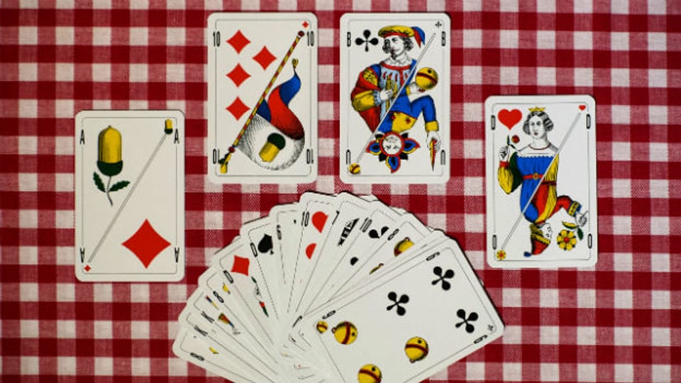 Der Röstigraben manifestiert sich auch an Jasskarten.