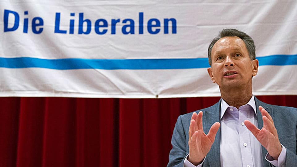 Leichte Distanzierung: FDP-Präsident Philipp Müller äussert sich zum Fall Markwalder