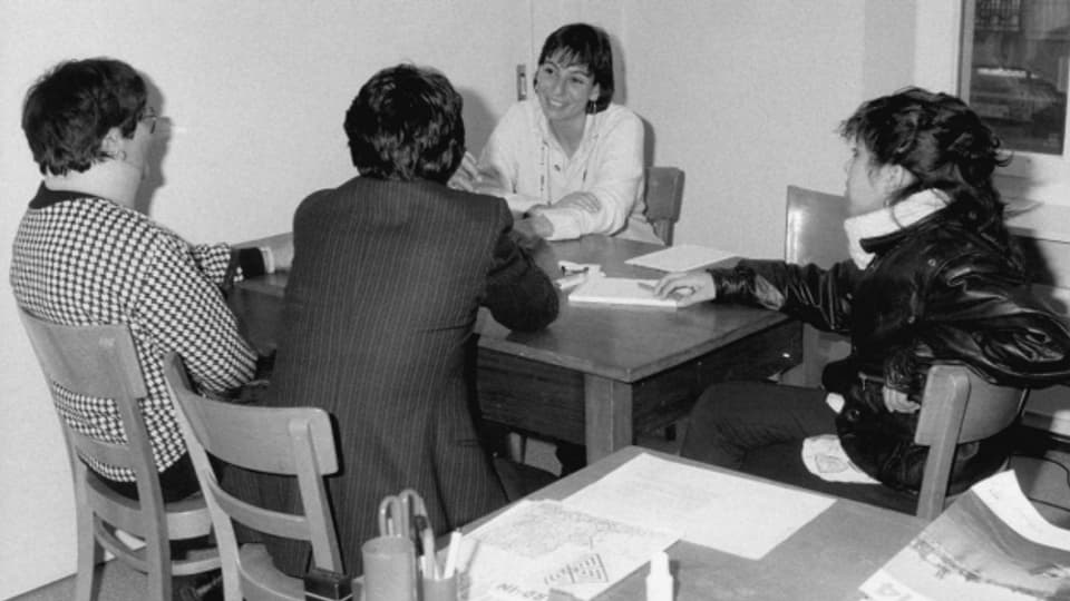 Dolmetscher im Bundesamt für Flüchtlinge anno 1987 (Archivbild)