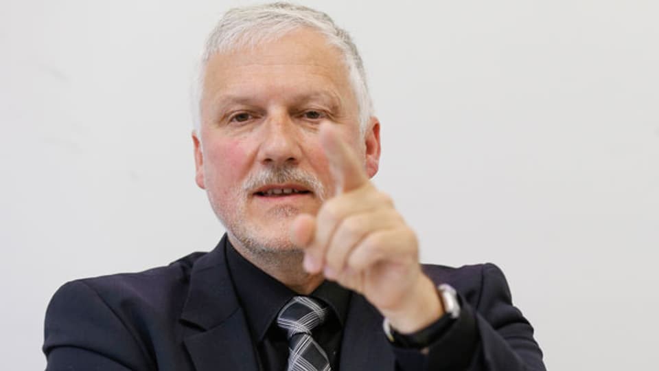  Der Solothurner Regierungsrat Peter Gomm ist Präsident der Konferenz der kantonalen Sozialdirektoren (SODK).