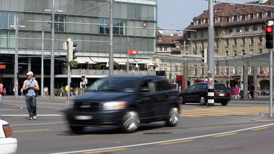 Der Bahnhofplatz Bern - kein  «nice Welcome» für eine Hauptstadt einer grossen Nation, meint der Stadtplaner und Architekt Jan Gehl.