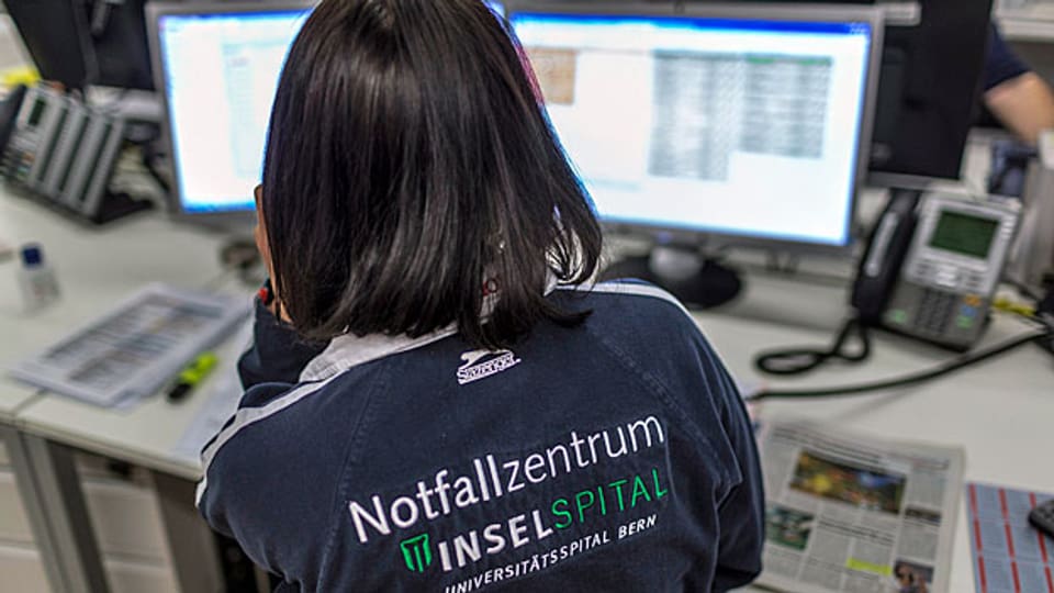 Auch das Personal des Notfallzentrums im Berner Inselspital Bern soll den Notfall im Simulationszentrum üben.