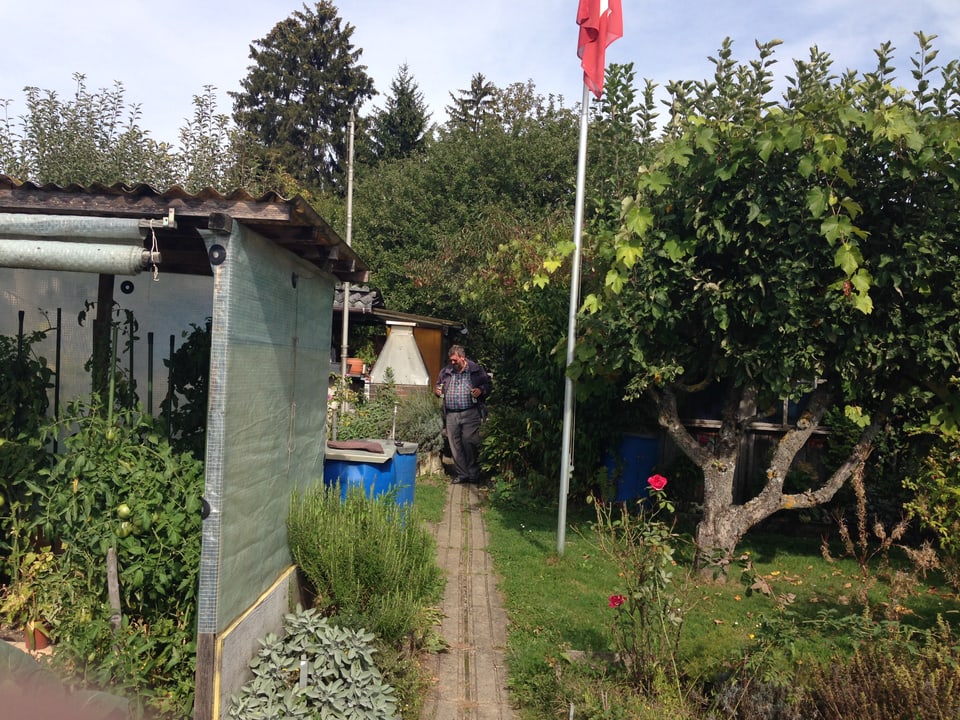 In Zürich wehren sich die Schrebergärtner gegen die Überbauung ihrer Gärten