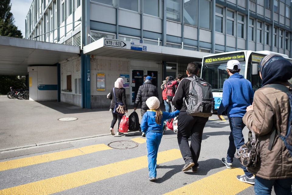 Die Zahl der Flüchtlinge in der Schweiz hat im September deutlich zugenommen