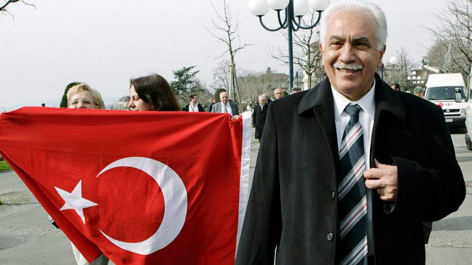 Der türkische Nationalist Dogu Perincek. Archivbild.