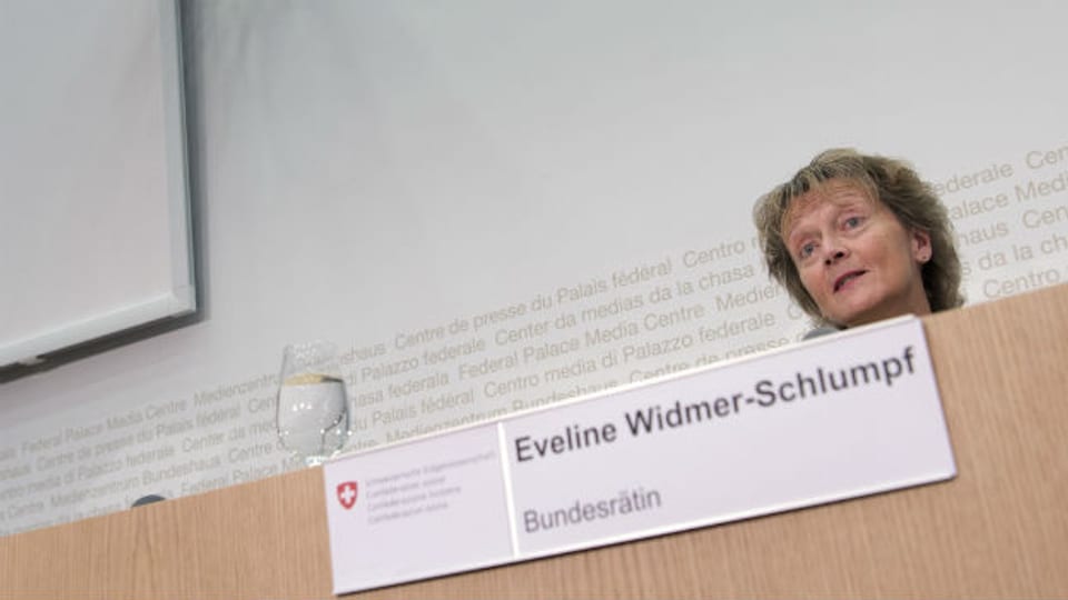 Eine Bundesrätin geht: Eveline Widmer Schlumpf