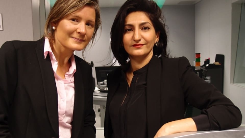 Neu im Parlament: SVP-Nationalrätin Barbara Steinemann (links) und Sibel Arslan von der linken Gruppierung Basta.
