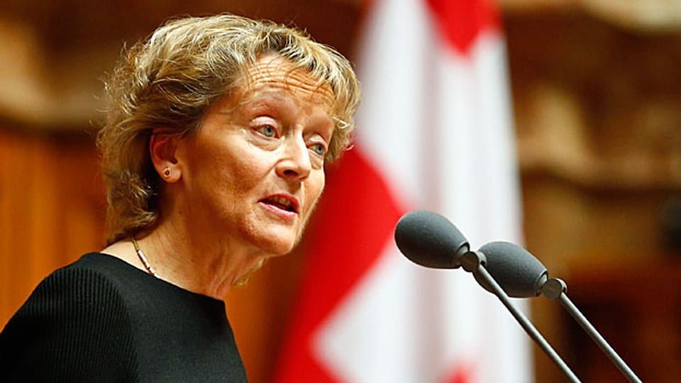 «Kompromisse entsprechen unserer Konsensdemokratie; sie sind etwas typisch Schweizerisches» , sagte Bundesrätin Eveline Widmer-Schlumpf in ihrer Abschiedsrede.