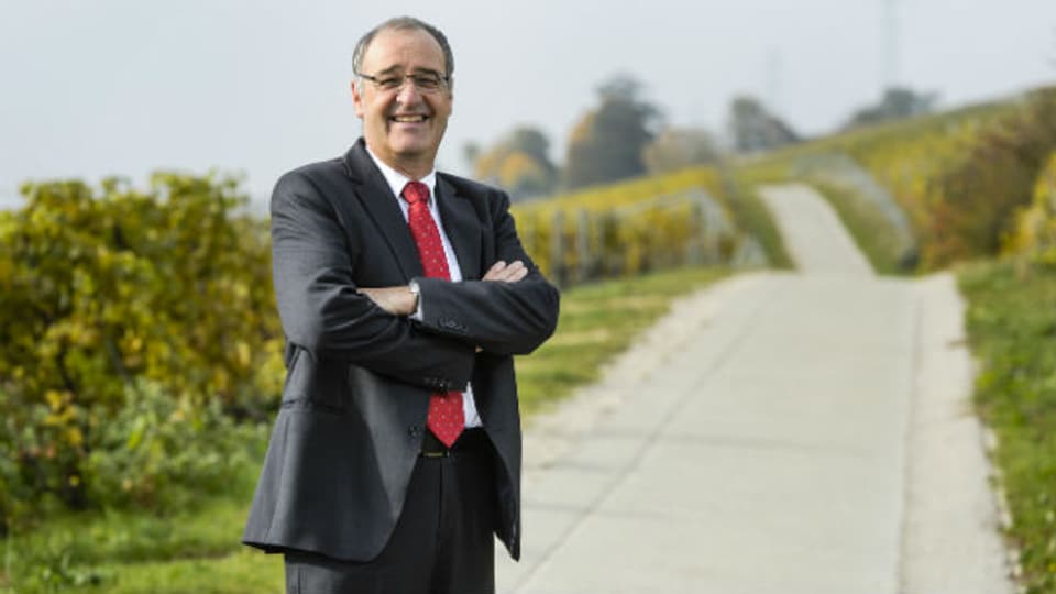 Guy Parmelin: vom Weinbauer zum Bundesrat