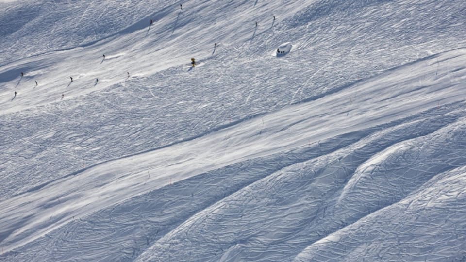Manchmal kürzer als gedacht: Schweizer Skipisten.