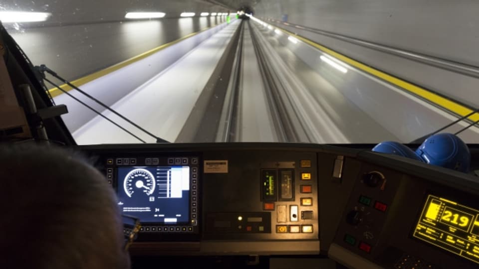 Sicherheit: Bei den SBB beim neuen Gotthardbasistunnel gross geschrieben