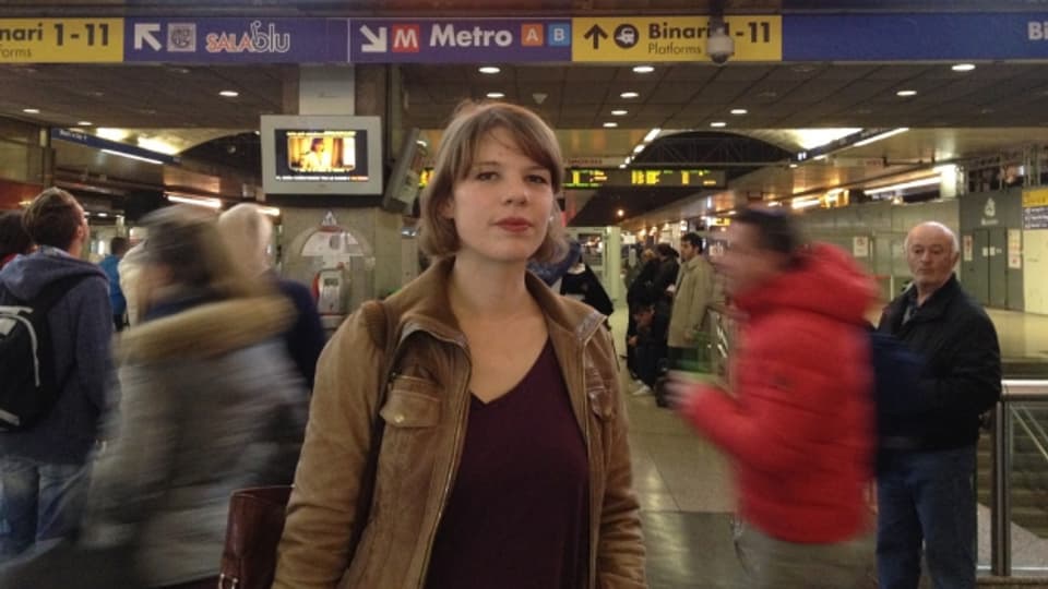 Soziologin Anna Wyss ist den abgewiesenen Asylsuchende bis nach Italien nachgereist.