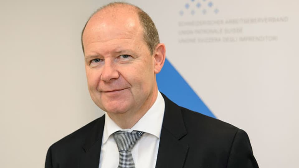 Valentin Vogt, Präsident des Schweizer Arbeitgeberverbandes.