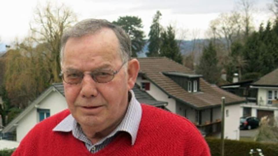 Walter Zürcher, politisches Urgestein in der Gemeinde Merlach.