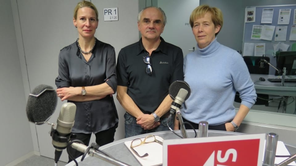 Katja Gentinetta, Bernd Schildger, Dora Andres (v.l.n.r.)