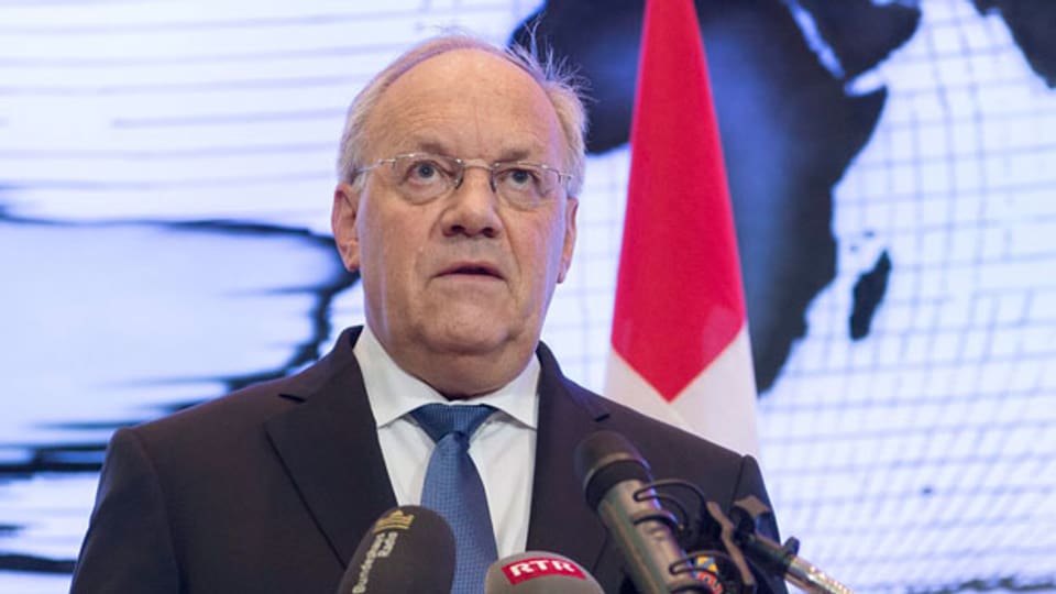 Die Schweiz sei bestürzt und verurteile die Anschläge in Brüssel, sagte Bundespräsident Johann Schneider-Ammann.