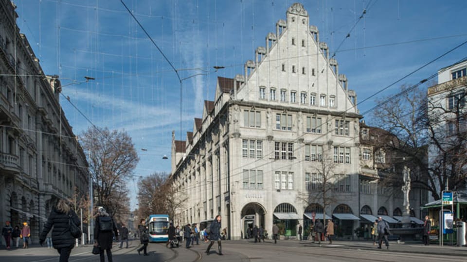 Die Credit Suisse hat bereits das Grieder Haus verkauft, um an neues Geld zu kommen. Es ist das bekannteste und markanteste Gebäude der Zürcher Bahnhofstrasse.