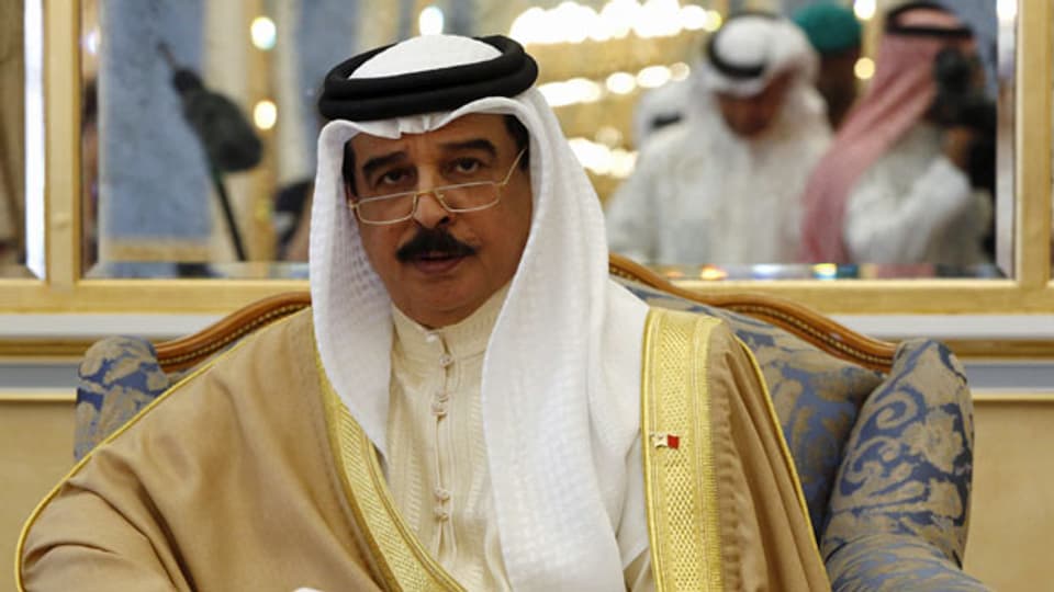 Bahrains König Hamad ibn Isa Al Chalifa ist zu Gast in der Schweiz.