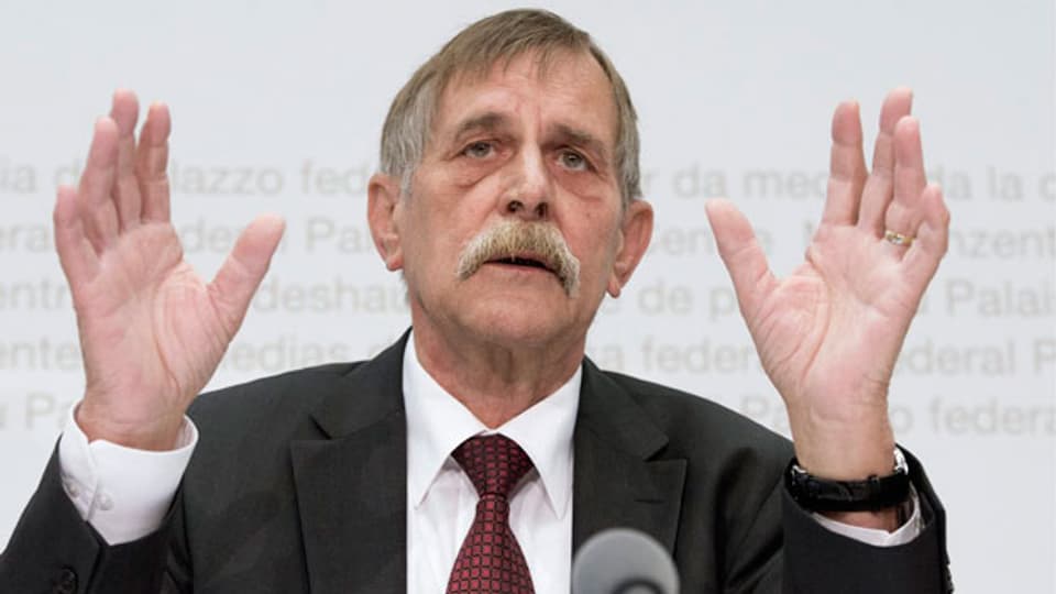 Pierre Triponez, Präsident Oberaufsichtskommission Berufliche Vorsorge im Mai 2013 in Bern.