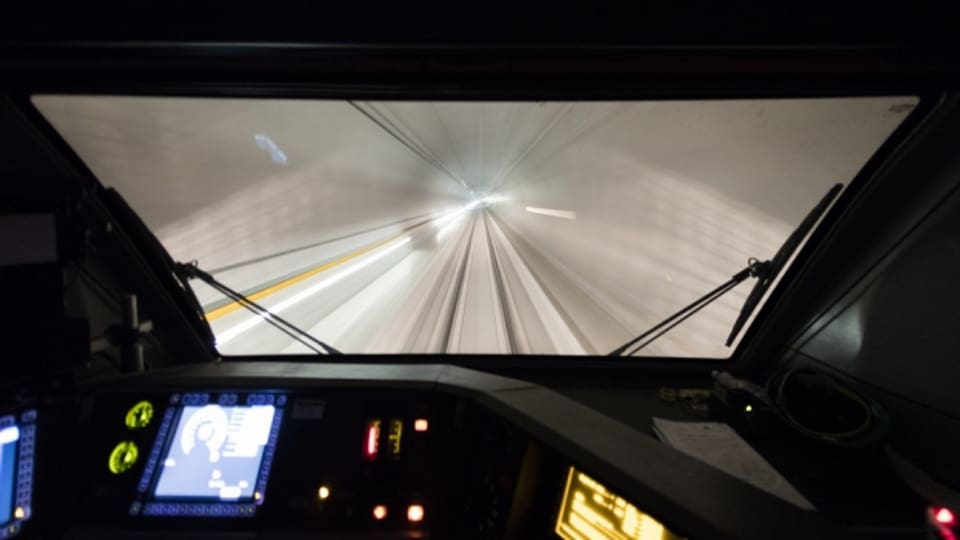 Mit Hochgeschwindigkeit in die Zukunft: Heute wird der Gotthard-Basistunnel eröffnet.